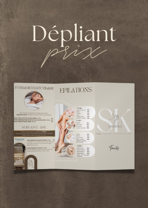 Création de Dépliant Digital Professionnel