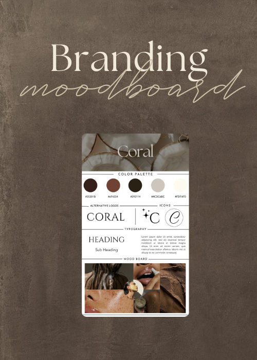 Création de Moodboard / Branding Board Personnalisé
